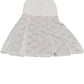 River Island Women's UK12 Lace Flared White Skirt Size 12 Elegant Design