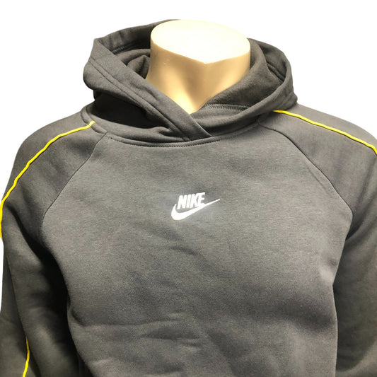 Nike Kids Grey Hoodie Size XL 13 to 15 Years Featuring Logo and Style