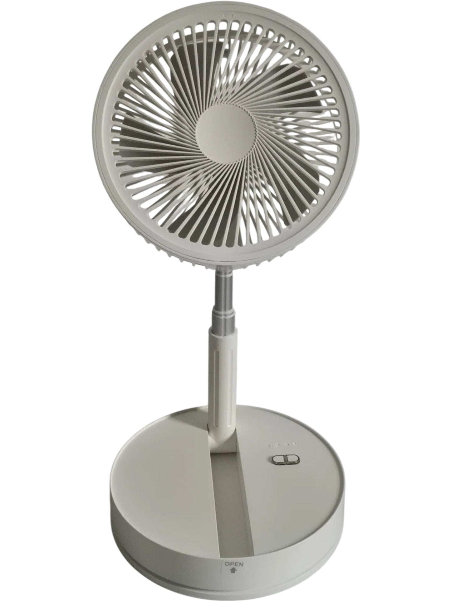LBSTP F9 Folding Fan with Remote Control Battery Operated Desk Fan Portable
