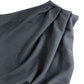 River Island UK10 Women's Black Draped Top