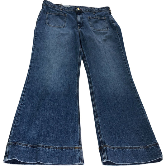 River Island Wide Leg Jeans UK18R Women's