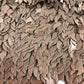 River Island Brown Embellished Leaf Print Skirt UK XL Women's