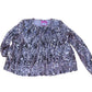 Sequin Top UK14 Women's Long Sleeve Blush Pink Party Wear