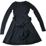 Abercrombie & Fitch Kids Dress Long Sleeve Ribbed Knit Charcoal 11-12 Years
