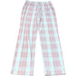 Enfasis Pink Plaid Lounge PJ Fleece Bottom Size S