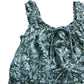 Floral Maxi Dress Size 10 Women's Green Casual Long Summer Style