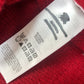 Crew Clothing Company Red Sparkle Sweater Size 12
