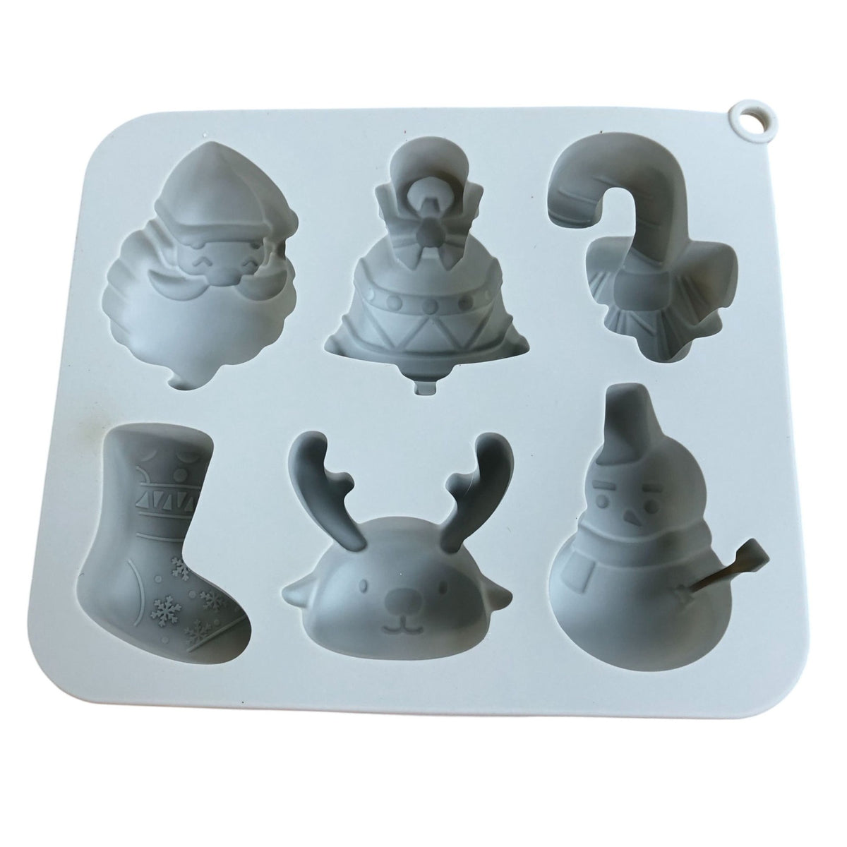 Silicone Christmas Craft Moulds Set of 2 Resin Moulds for Baking Candy Making