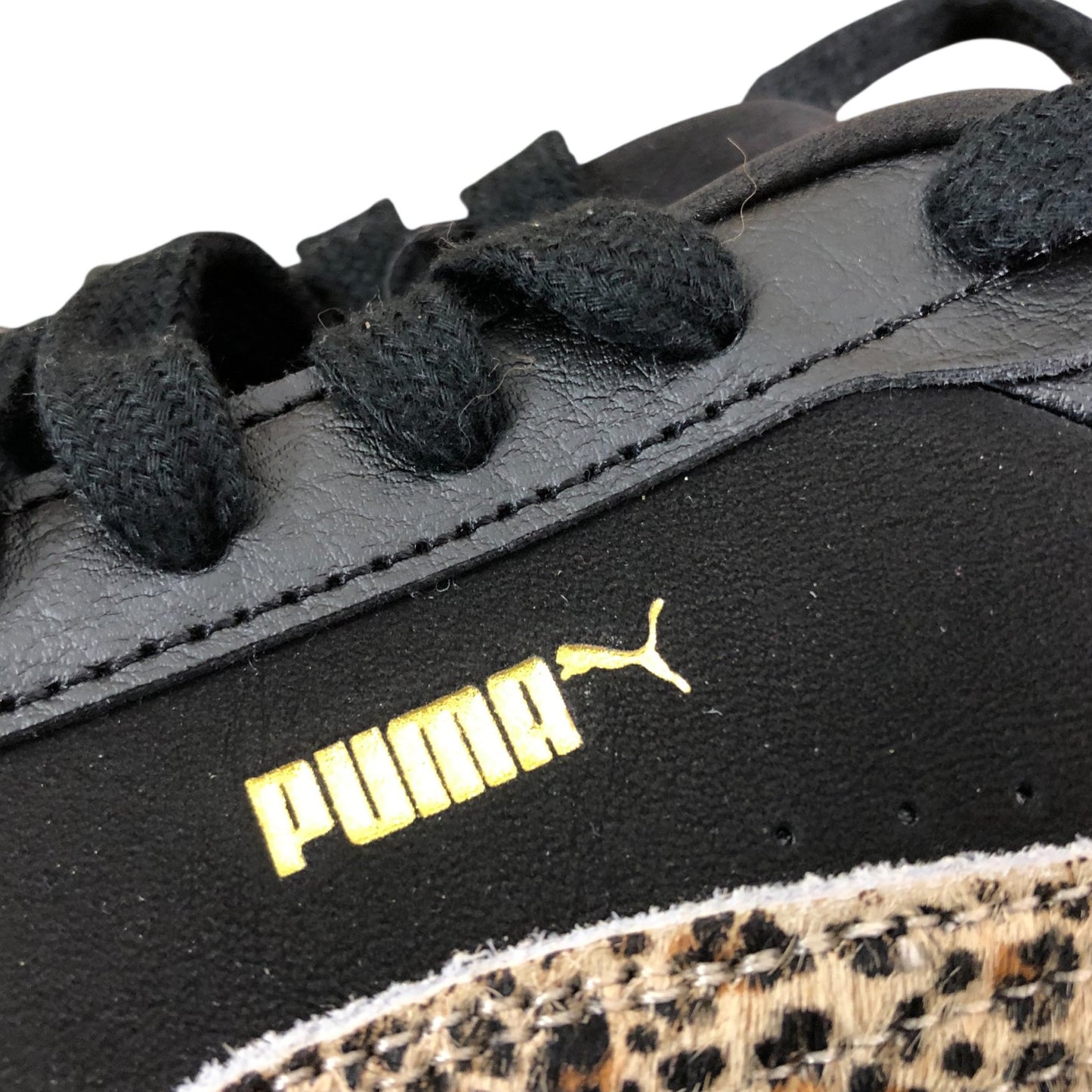 Women's Carina Mia Animal Flair Trainers - Black Size UK 7