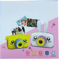 Children's Digital Camera Pink Kid's Photo Camera 2 Inch Screen