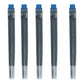 Parker Quink Fountain Pen Ink Cartridges Blue Pack of 15 Refills New Sealed
