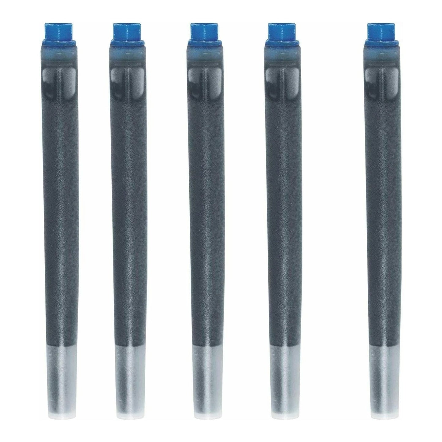 Parker Quink Fountain Pen Ink Cartridges Blue Pack of 15 Refills New Sealed