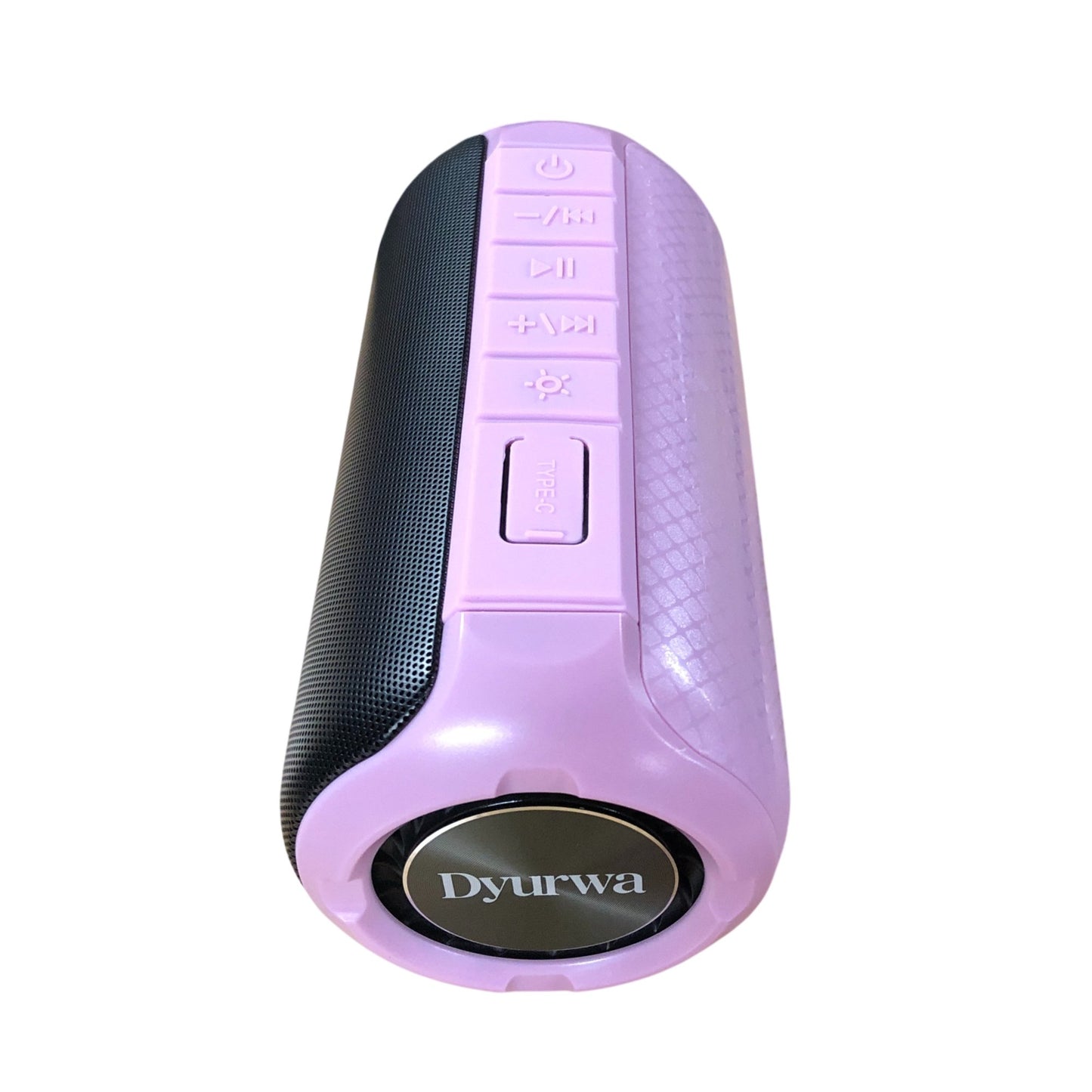 Dyurwa ZY-02 Wireless Portable Speaker Bluetooth 5.3 LED Light Compact Design