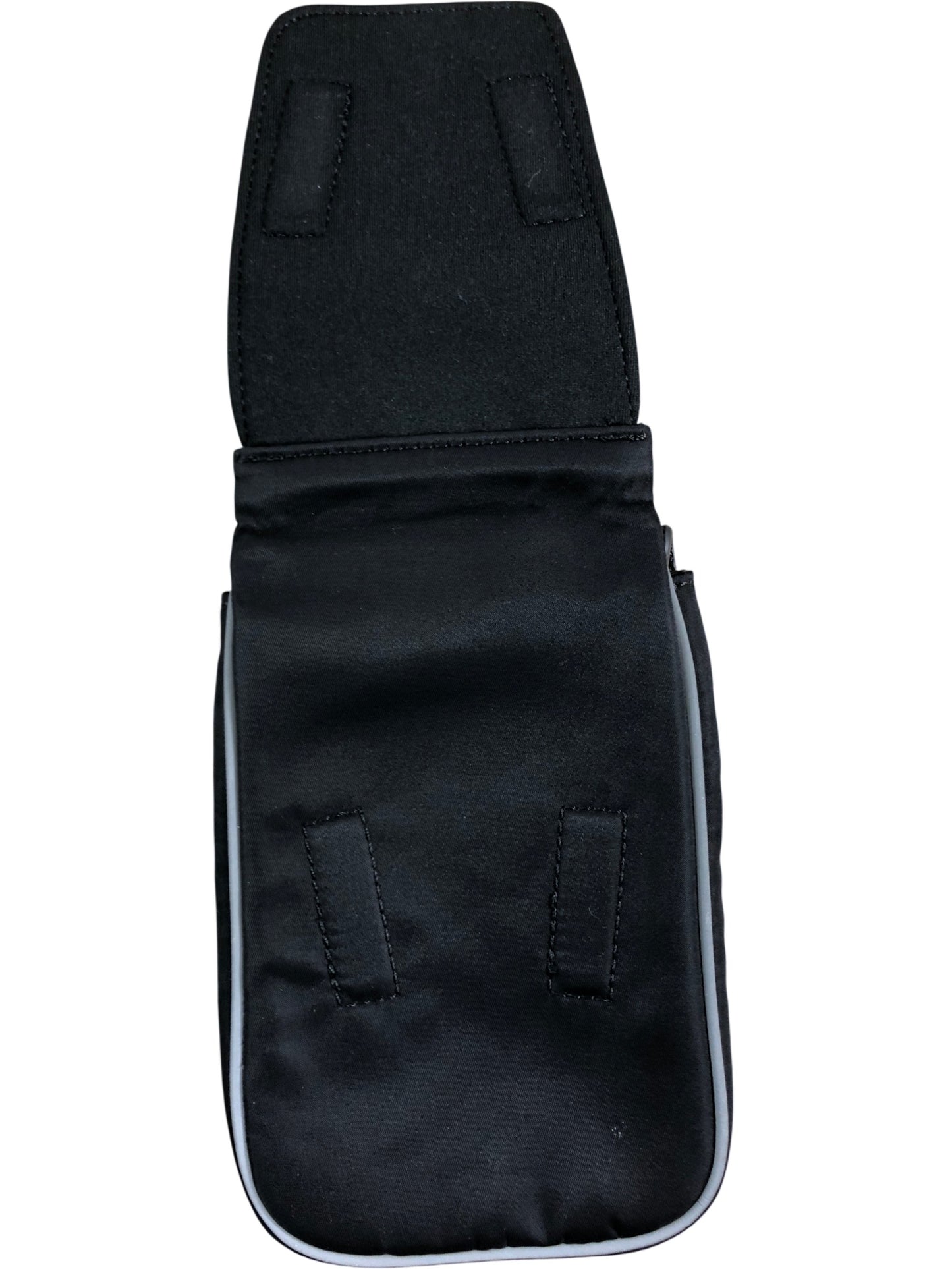 BOLSETTA Black Handbag Women's Compact Crossbody Wallet Bag Zipper Closure