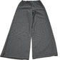 River Island Wide Leg Trousers UK12 Women's Check Print Stretchy Comfortable Fit