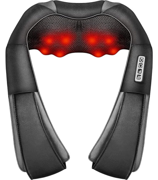 Neck Massager, Deep Tissue 3D Kneading, by iKristin