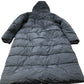Puffer Jacket UK20 Women's Long Black Hooded Lightweight Outerwear