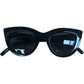 Pieces Cat Eye Sunglasses Black