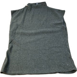 River Island Sleeveless Ribbed Vest Top UK Size 16 Olive Green Women's Polyester