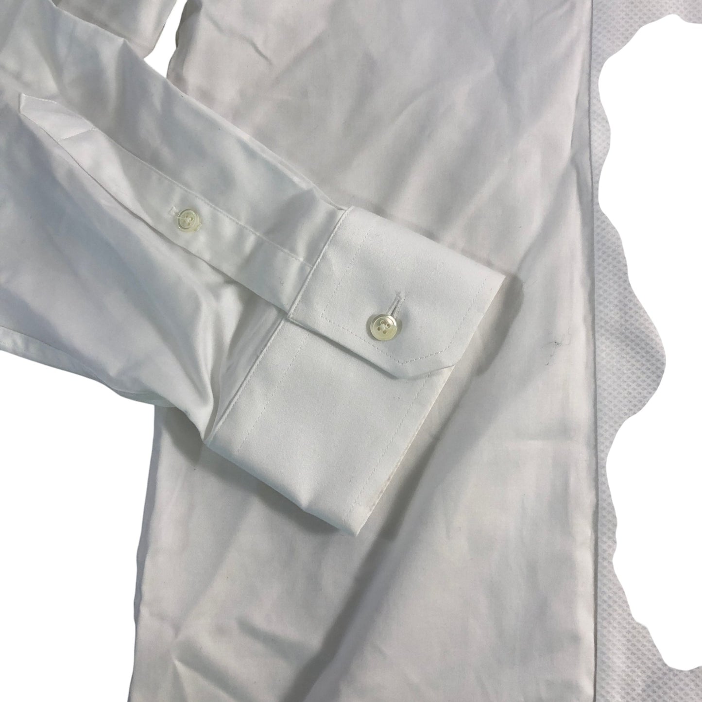 REISS Slim Fit White Shirt Men’s Long Sleeve Pure Cotton Formal Wear 16.5