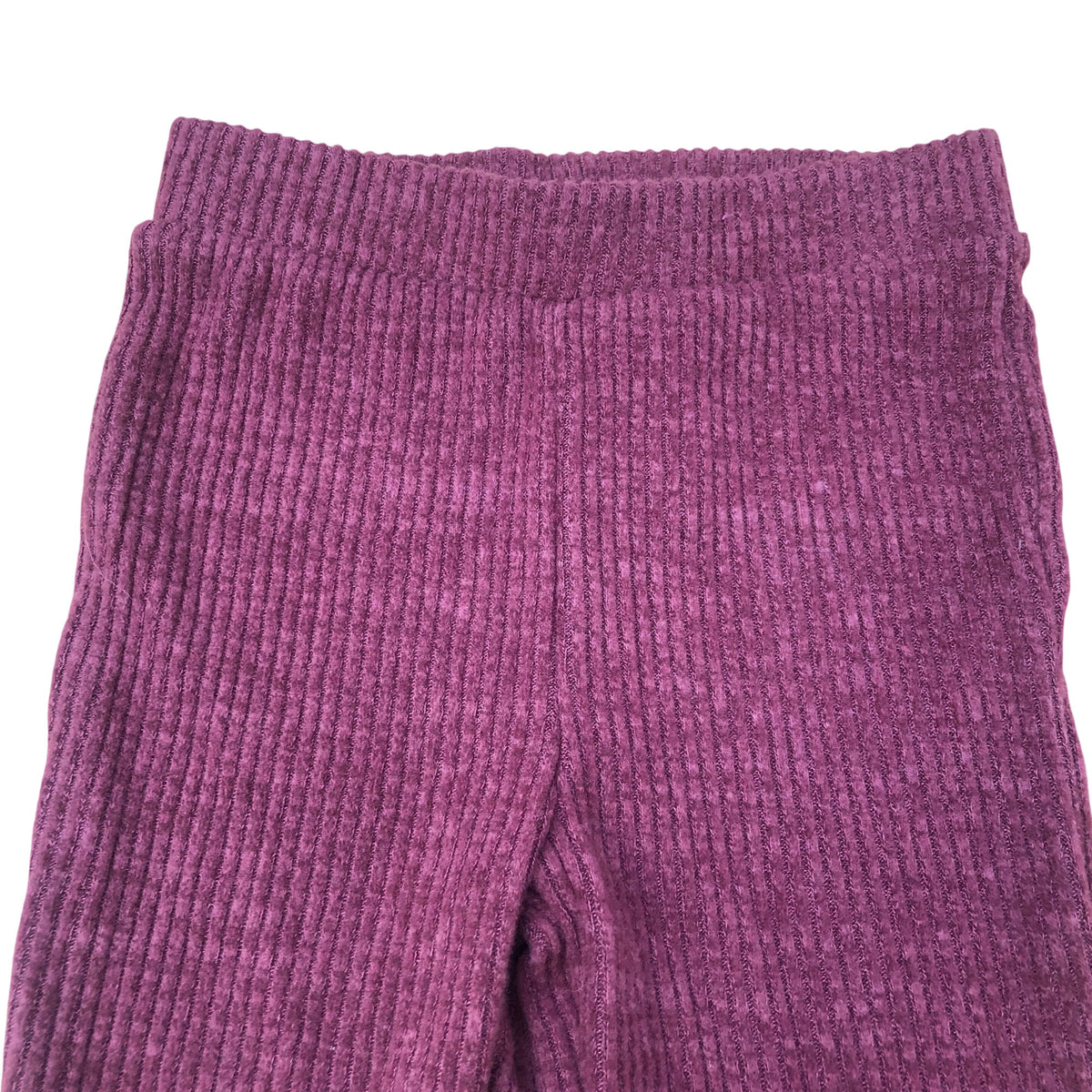 Kids Purple Flared Glitter Trousers 7 Years