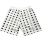 Marni Boys Shorts Age 8 Cream with Black Lettering Elastic Waistband