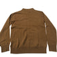 Hikaro Wool Sweater UK12 Women Coffee Merino Wool High Neck Pullover