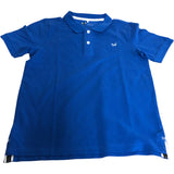 Crew Clothing Blue Kids Polo Shirt Size 10-11 Years Short Sleeve Casual Wear