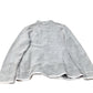 Weird Fish Organic Cotton Jacket Men's Zip Front Lightweight Grey Style XL
