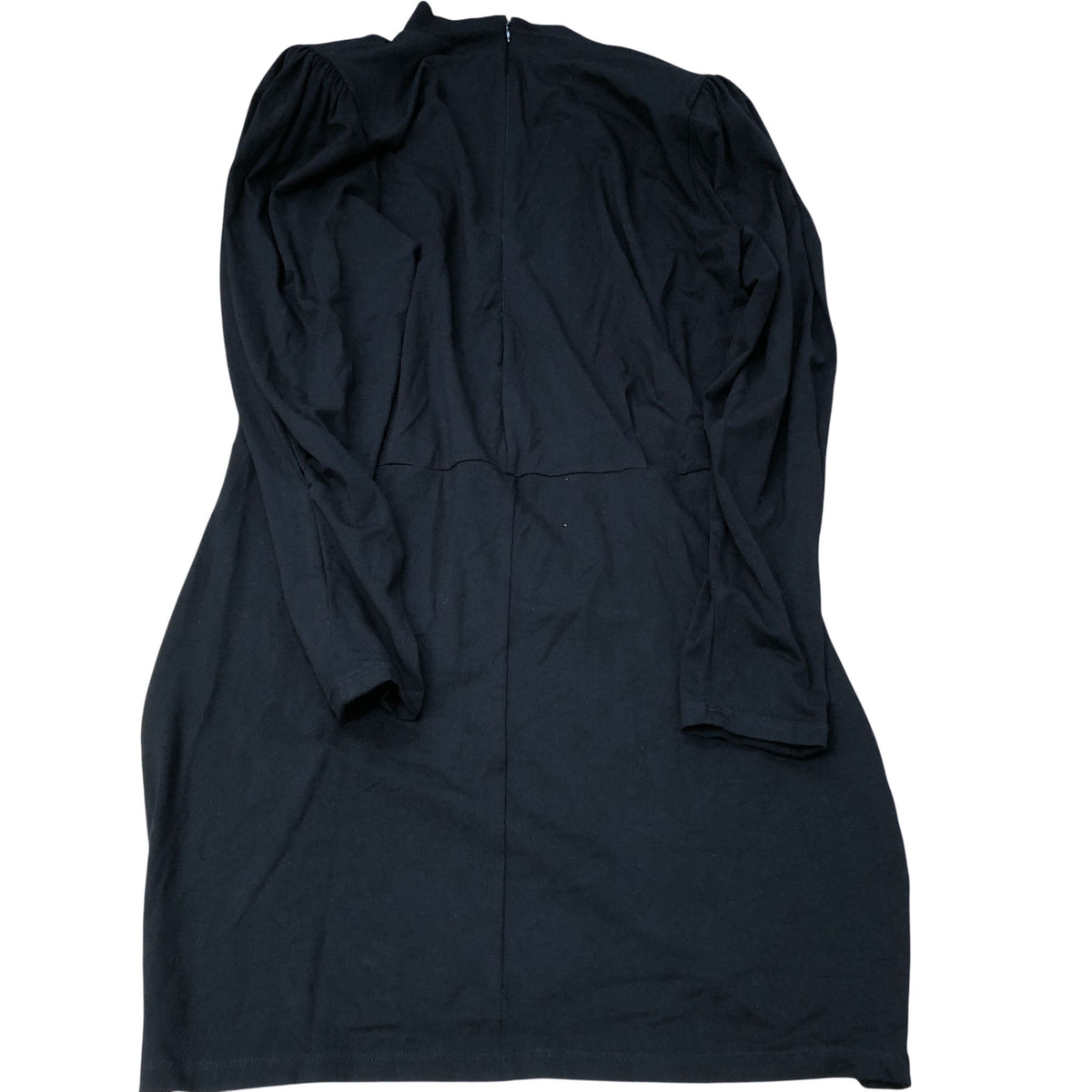 Baukjen Long Sleeve Black Dress UK Size 16 Women's Stretch Eco Viscose