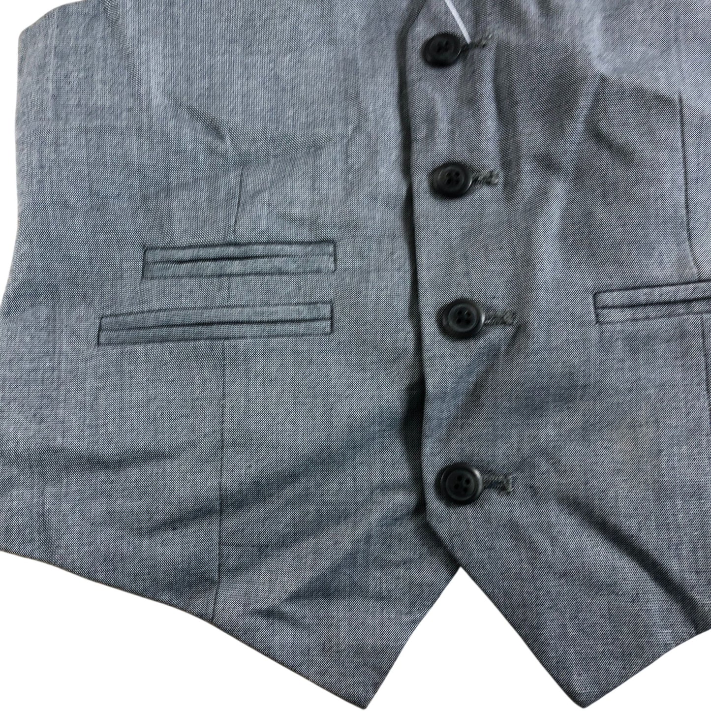 River Island 8 Years Boys Grey Waistcoat