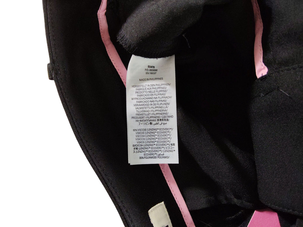 Black Slim Fit Trousers UK Size 10 Women's Smart Casual Wear