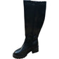 Chunky Heel Knee High Boots Women's Fashion Size UK5