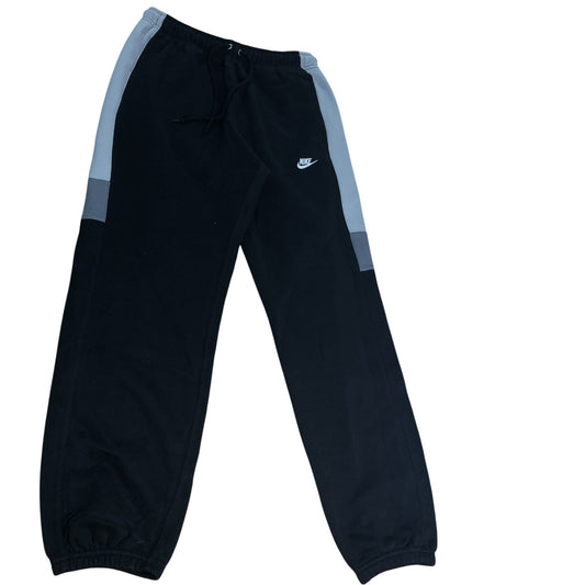 Nike Men's Medium Track Trousers Activewear Joggers Black Grey