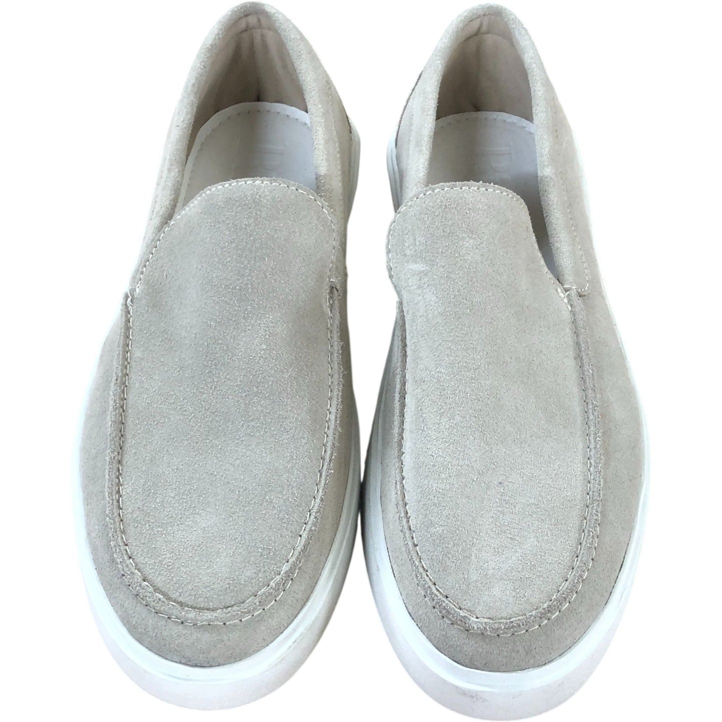 River Island Slip On Shoes UK6 Men's Beige Suede Casual Footwear