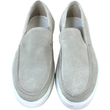 River Island Slip On Shoes UK6 Men's Beige Suede Casual Footwear