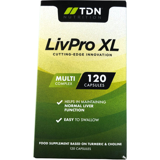 TDN Nutrition LivPro XL Multi Complex 240 Capsules Liver Function Support 2 Pack