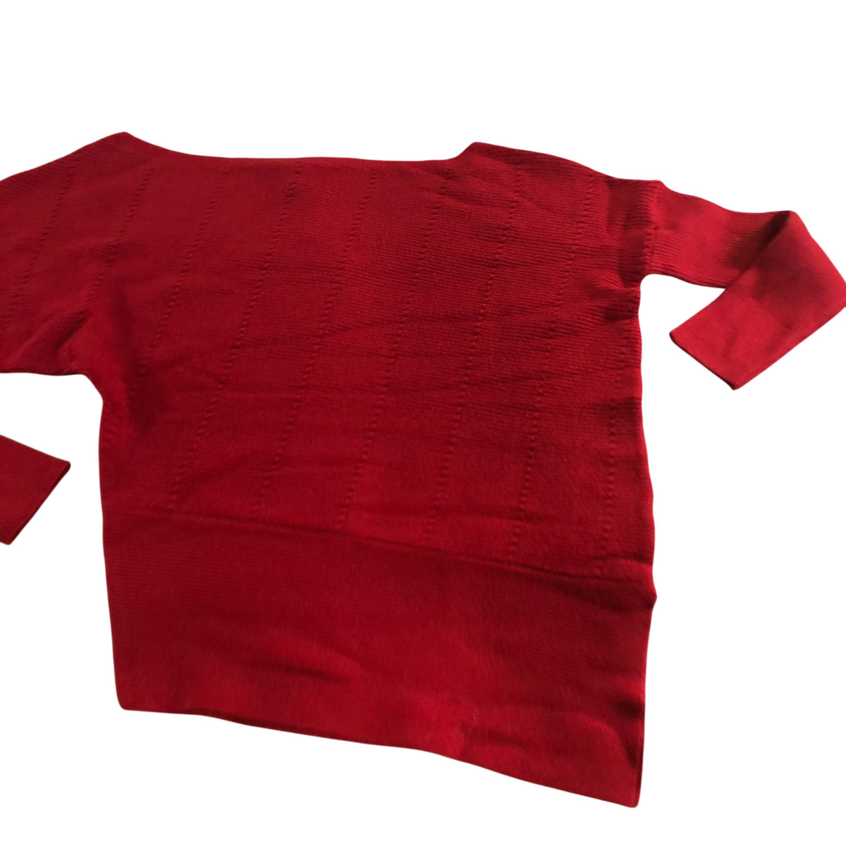 River Island Red Sweater UK XS Women's Long Sleeve Knit