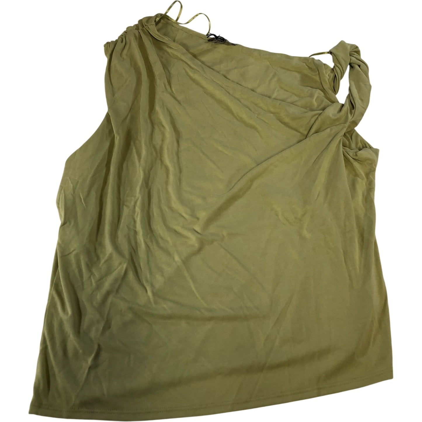 River Island Loose Fit Top Women's Olive Green Lightweight Casual Wear UK20