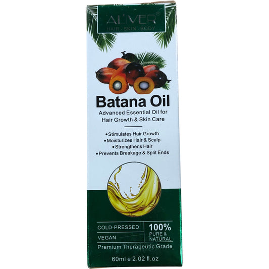 ALIVER Batana Oil 60ml Hair Growth Oil Cold Pressed Vegan Pure Natural