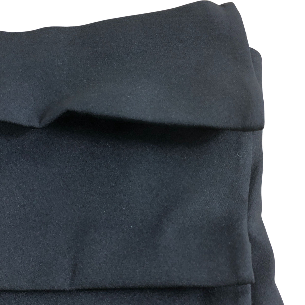 River Island Black Pleated Bandeau Top UK6 Women's