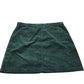 Green Corduroy Mini Skirt Size 18 Women's Casual Fashion