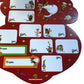 Grinch Gift Tag Christmas Stickers 50 Tags