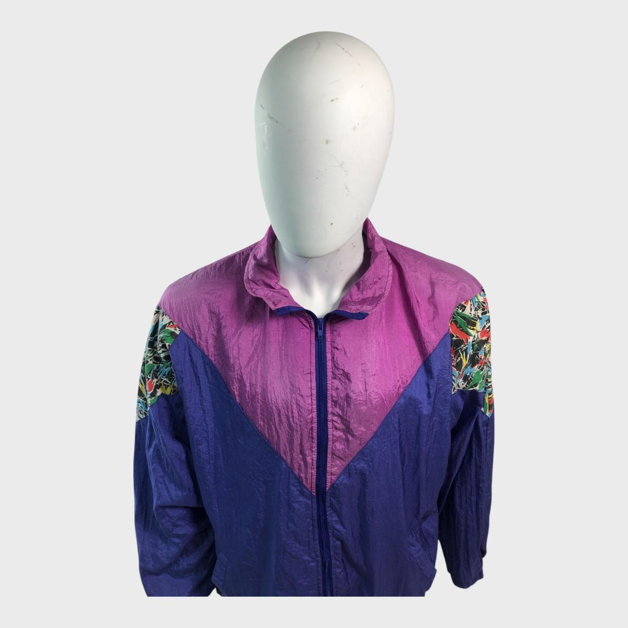 Purple and Pink Wind Breaker Jacket