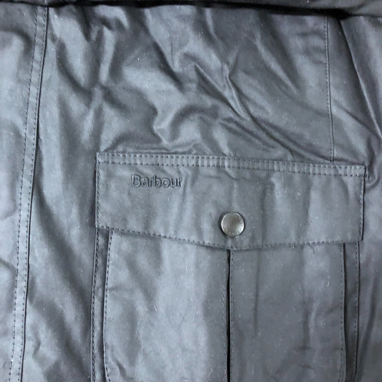 Barbour Wax Jacket 3XL Men Black Casual Outerwear Corbridge Model