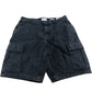 River Island Cargo Shorts W32 Men's Denim Black