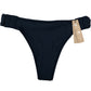 SKIMS Onyx Thong Size S Women's Stretchy Comfortable Thong Underwear