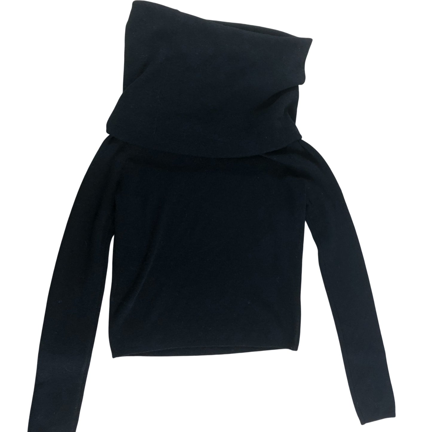 Branded Black Cowl Neck Sweater UK 6