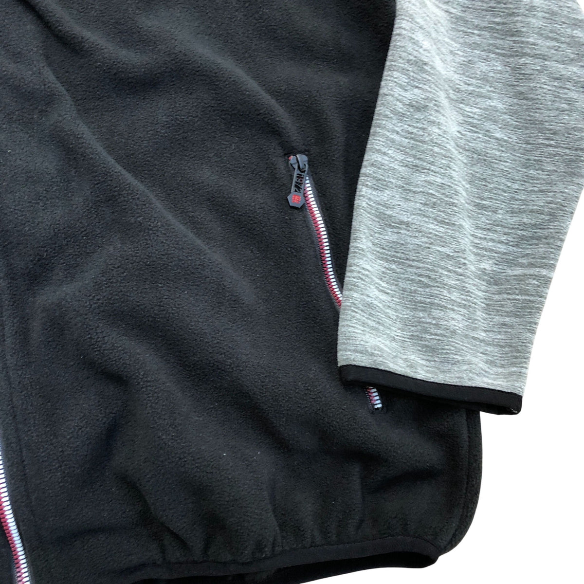Brave Soul Activewear Grey & Black Jacket Size XL