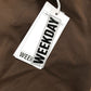 Weekday Soft Stretch Top XXS Women's Brown Activewear Tank Top